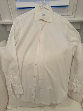 Classic White Dress Shirt – Tailored Cotton Formal Shirt